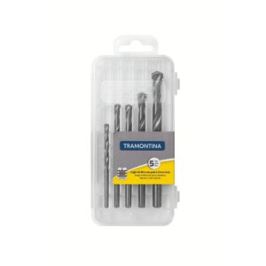 JOGO BROCA TRAMONTINA P/CONCRETO 05PCS