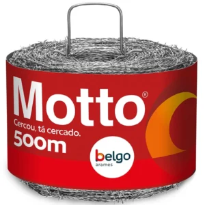 ARAME FARPADO MOTTO BELGO 500MTS