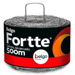 ARAME FARPADO FORTTE BELGO 500M