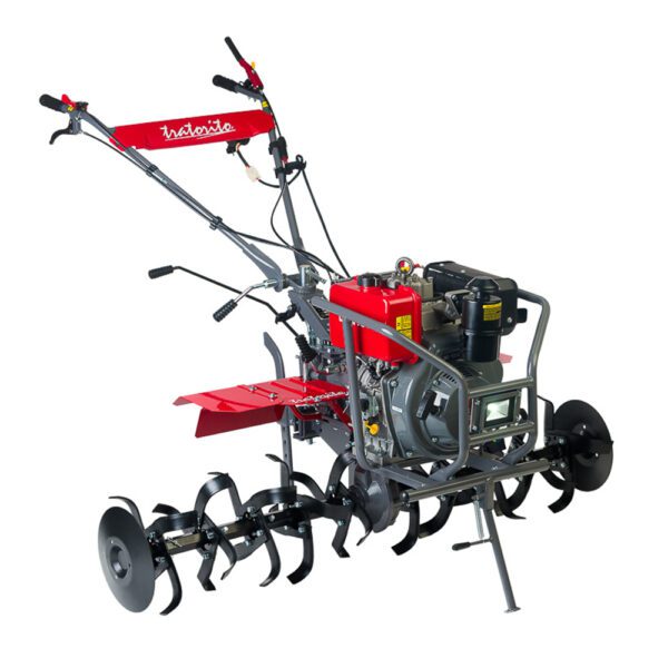 Motocultivador Tratorito BTTD-10.0 - 1500 a Diesel Branco