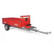 CARRETA FRANCOMAQ P/MIC-TRATOR BRANCO - Imagem 2